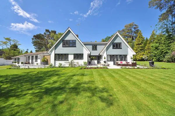 Lawn care client home in Fuquay-Varina, NC Lawn care client home in Fuquay-Varina, NC