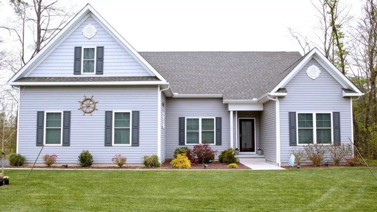 New House Blank Yard in Fuquay Varina NC by Lawn Panther